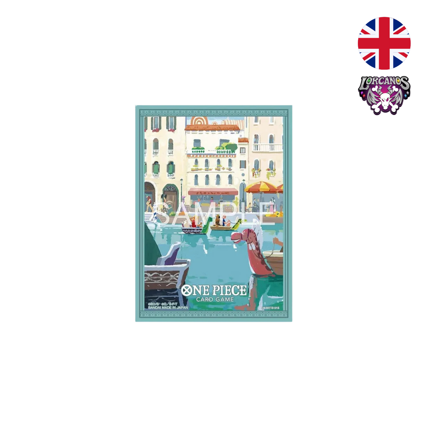 ONE PIECE CARD GAME – Fundas Oficiales TCG+ Store Edition Vol. 7 – Sky Island / Water Seven