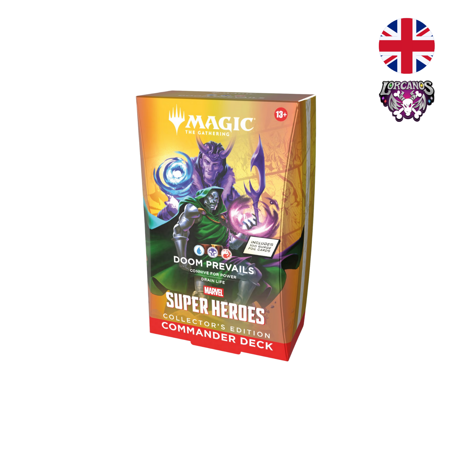 Marvel: Super Heroes Commander Collector Deck Inglés ( Preventa )