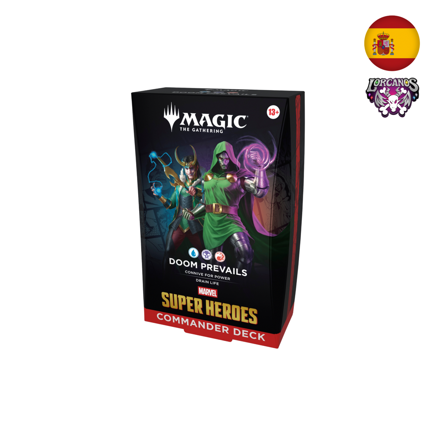 Marvel: Super Heroes Commander Deck Español ( Preventa )