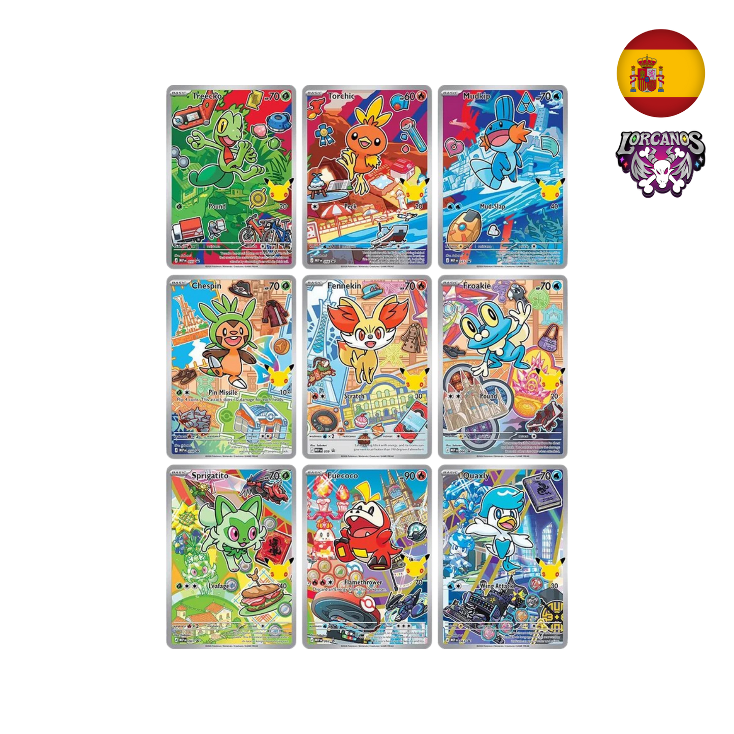 Pokémon TCG – Colección Ilustración Primer Compañero: Serie 3 – Español
