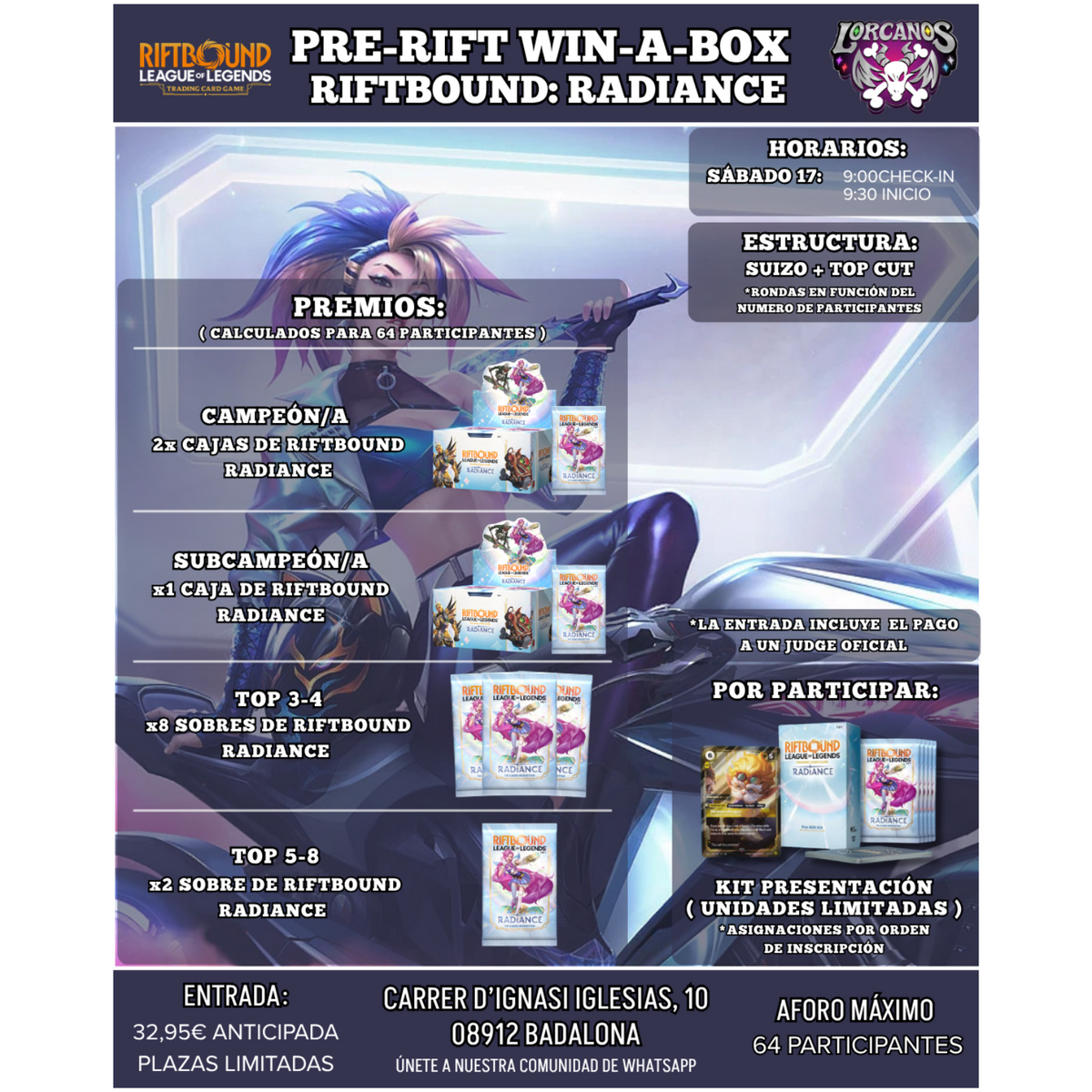 Riftbound: Radiance – Pre-Rift Win A Box