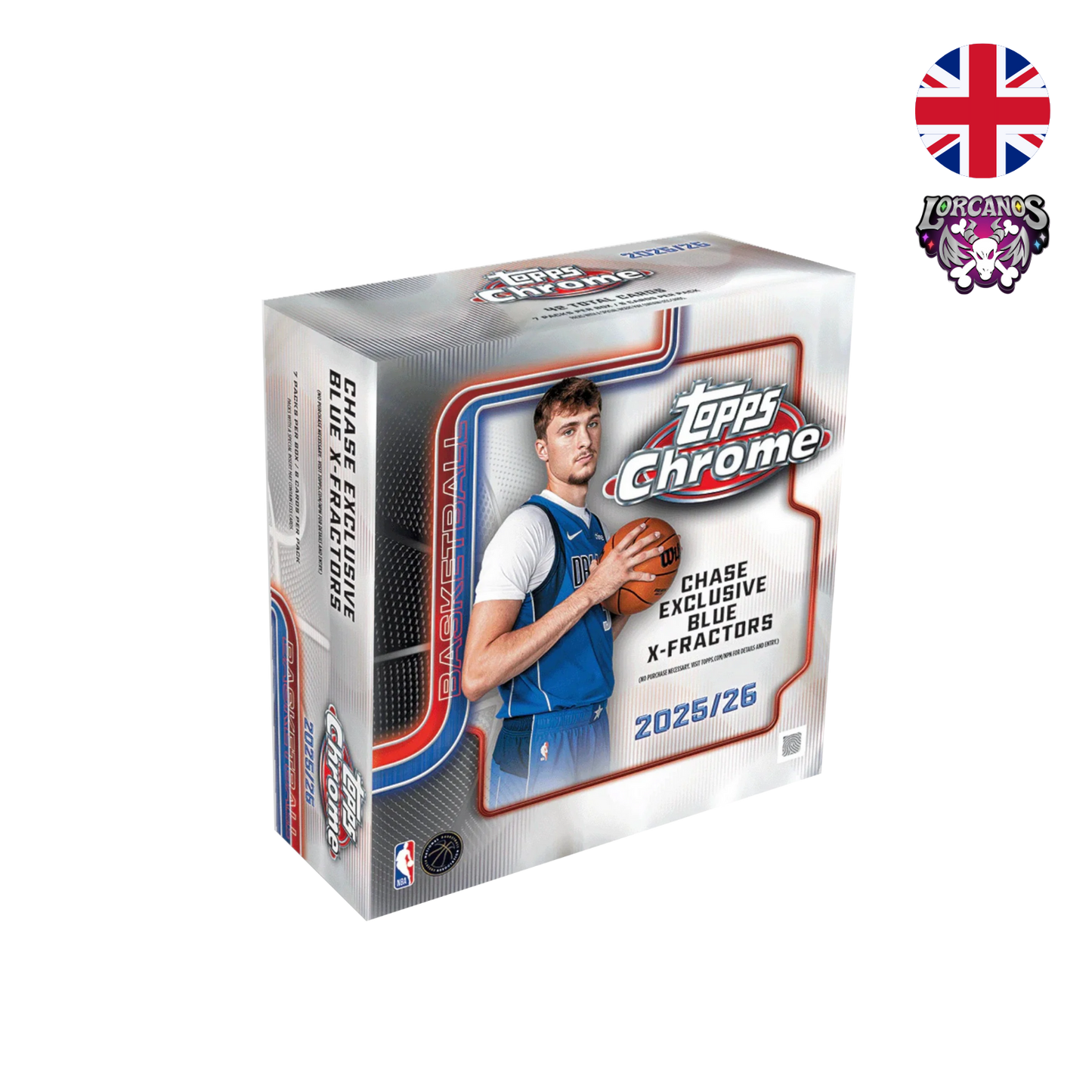 2025-26 Topps Chrome® Basketball - Mega Box