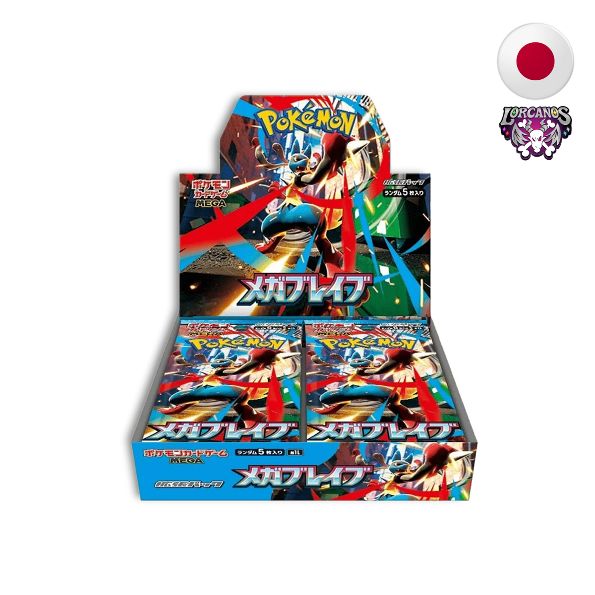 Pokémon TCG – Booster Box Mega Brave – Japonés