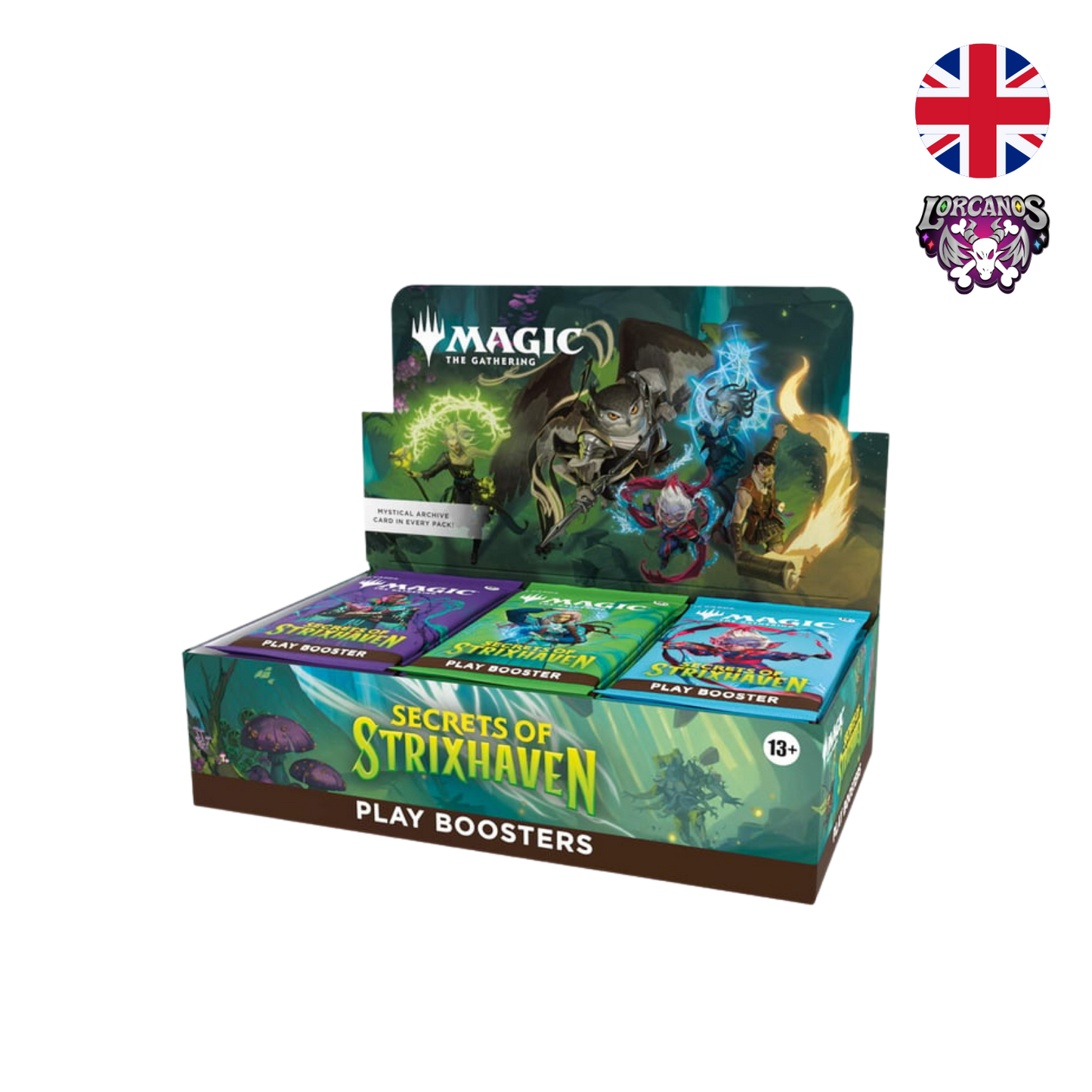 Play Booster Box Secrets of Strixhaven Inglés