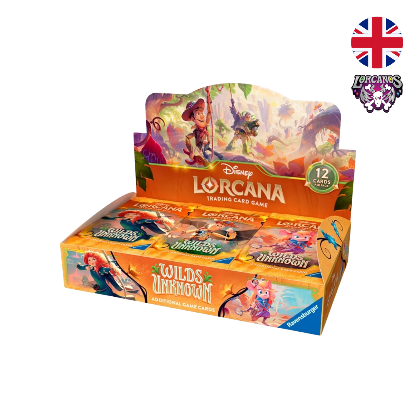 Lorcana Caja de Sobres Wild Unknown Inglés ( Preventa )
