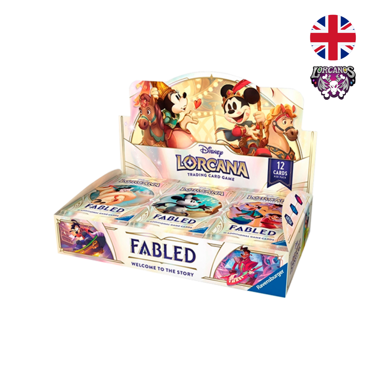 Lorcana Caja de Sobres Fabled Inglés