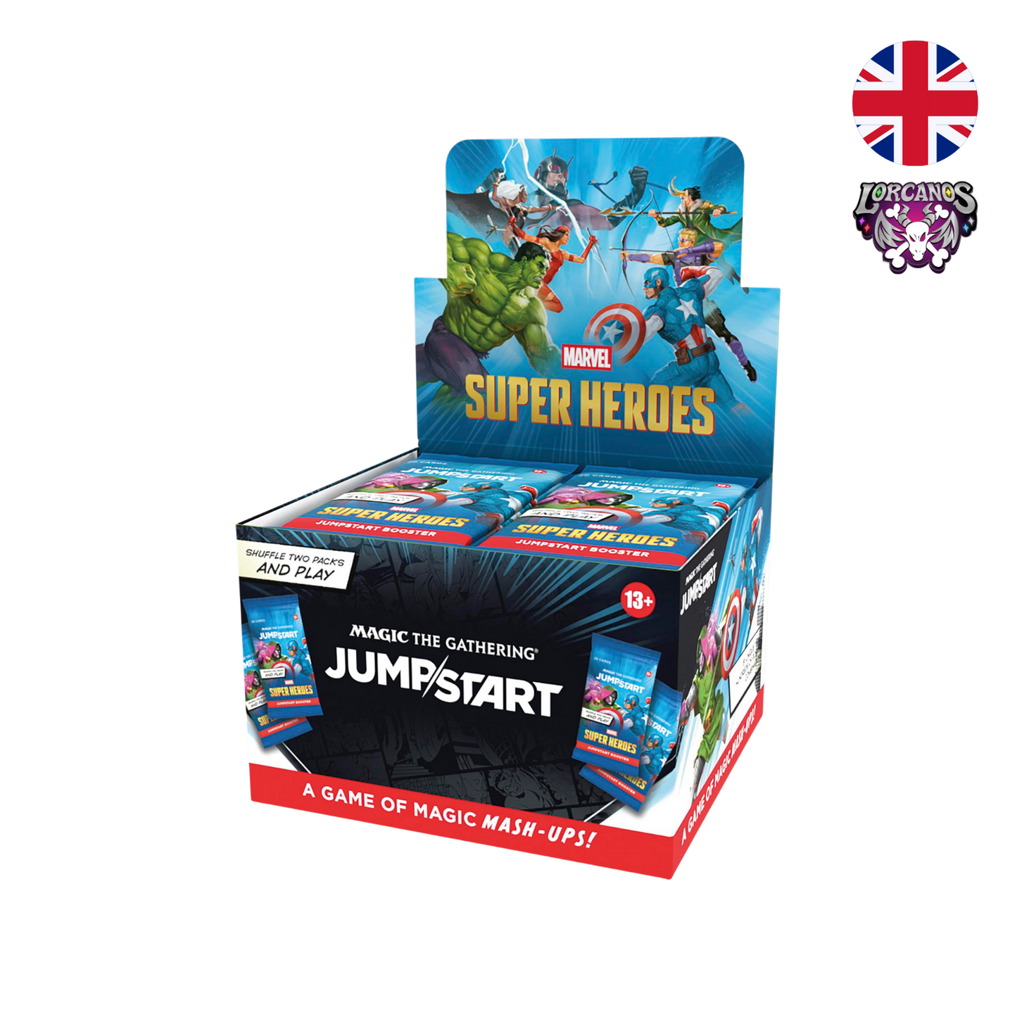 Marvel Super Heroes Jumpstart Booster Box Inglés ( Preventa )