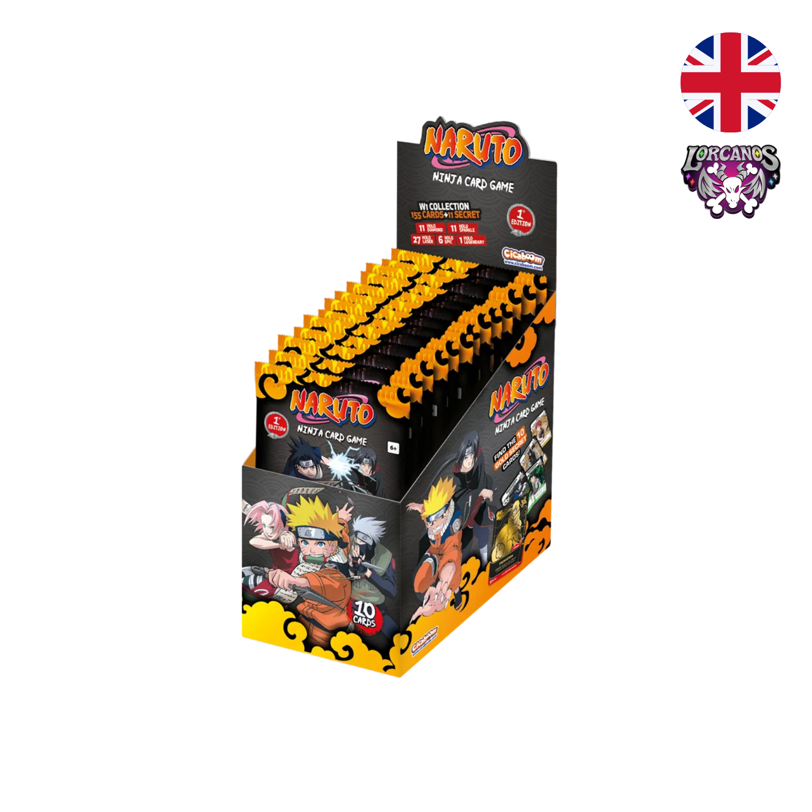 Naruto Mythos: Booster Box 2nd Edition Inglés – LORCANOS TCG