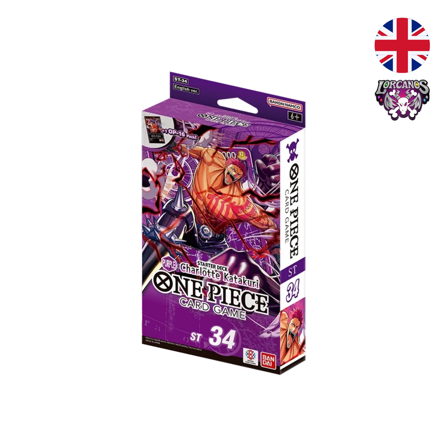 ONE PIECE CARD GAME – Starter Deck ST-34