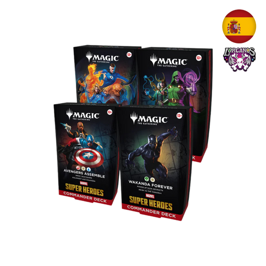 Marvel: Super Heroes Commander Deck Español ( Preventa )