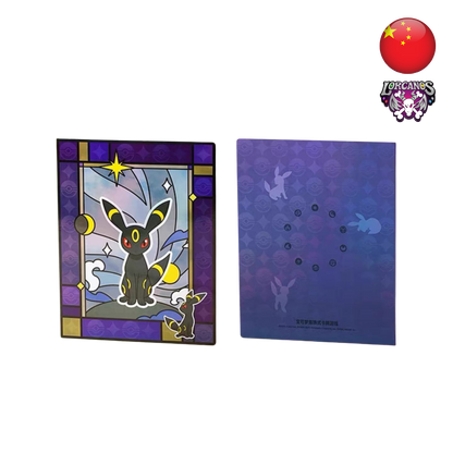 Pokémon TCG – Álbum Gem Pack Vol. 2 – Eevee / Leafeon / Umbreon / Sylveon