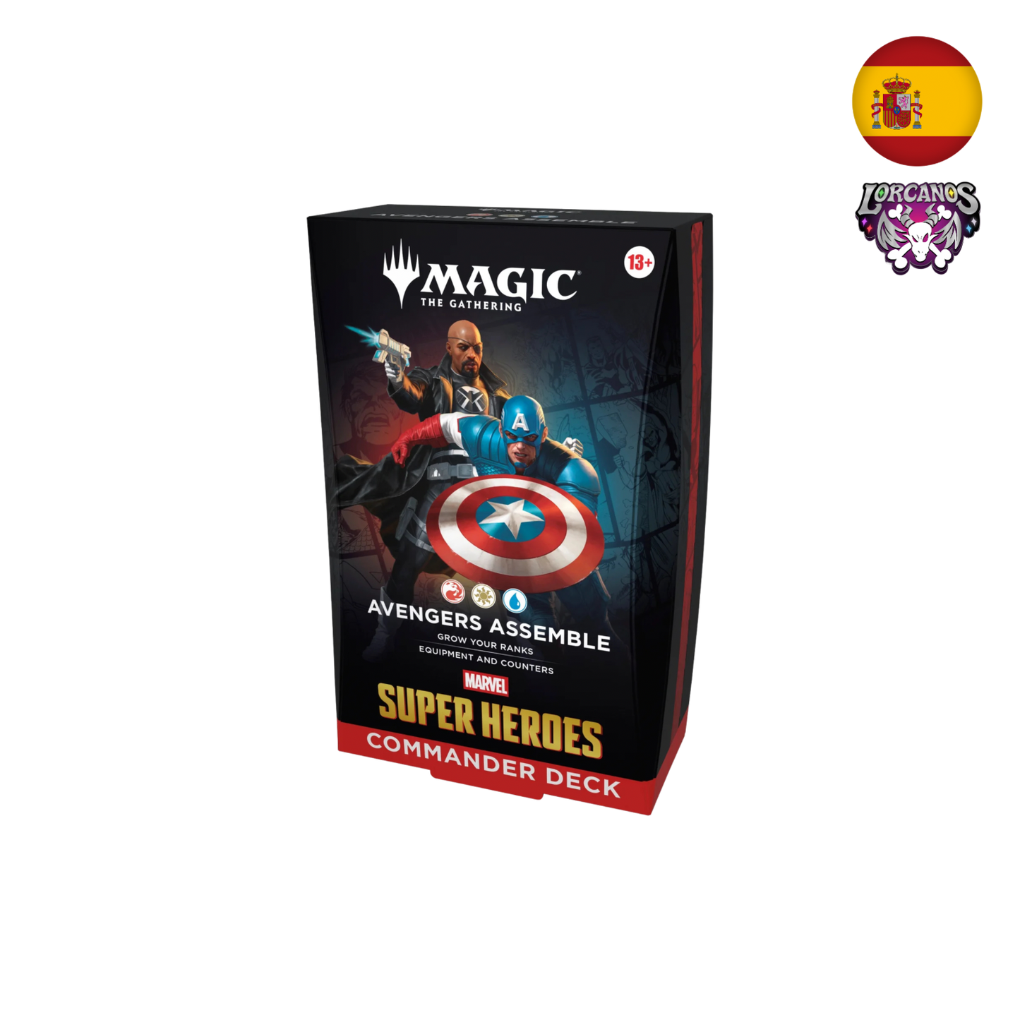 Marvel: Super Heroes Commander Deck Español ( Preventa )