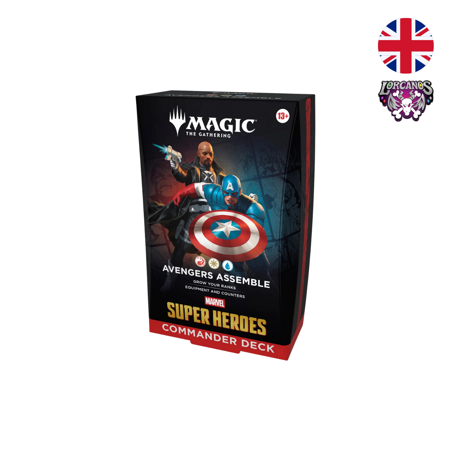Marvel: Super Heroes Commander Deck Inglés ( Preventa )