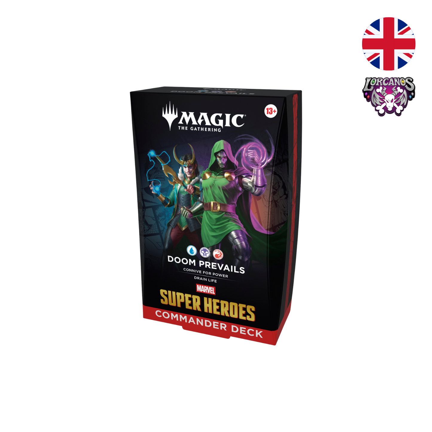 Marvel: Super Heroes Commander Deck Inglés ( Preventa )