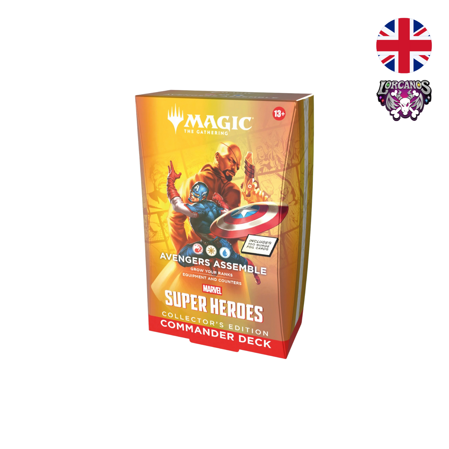 Marvel: Super Heroes Commander Collector Deck Inglés ( Preventa )