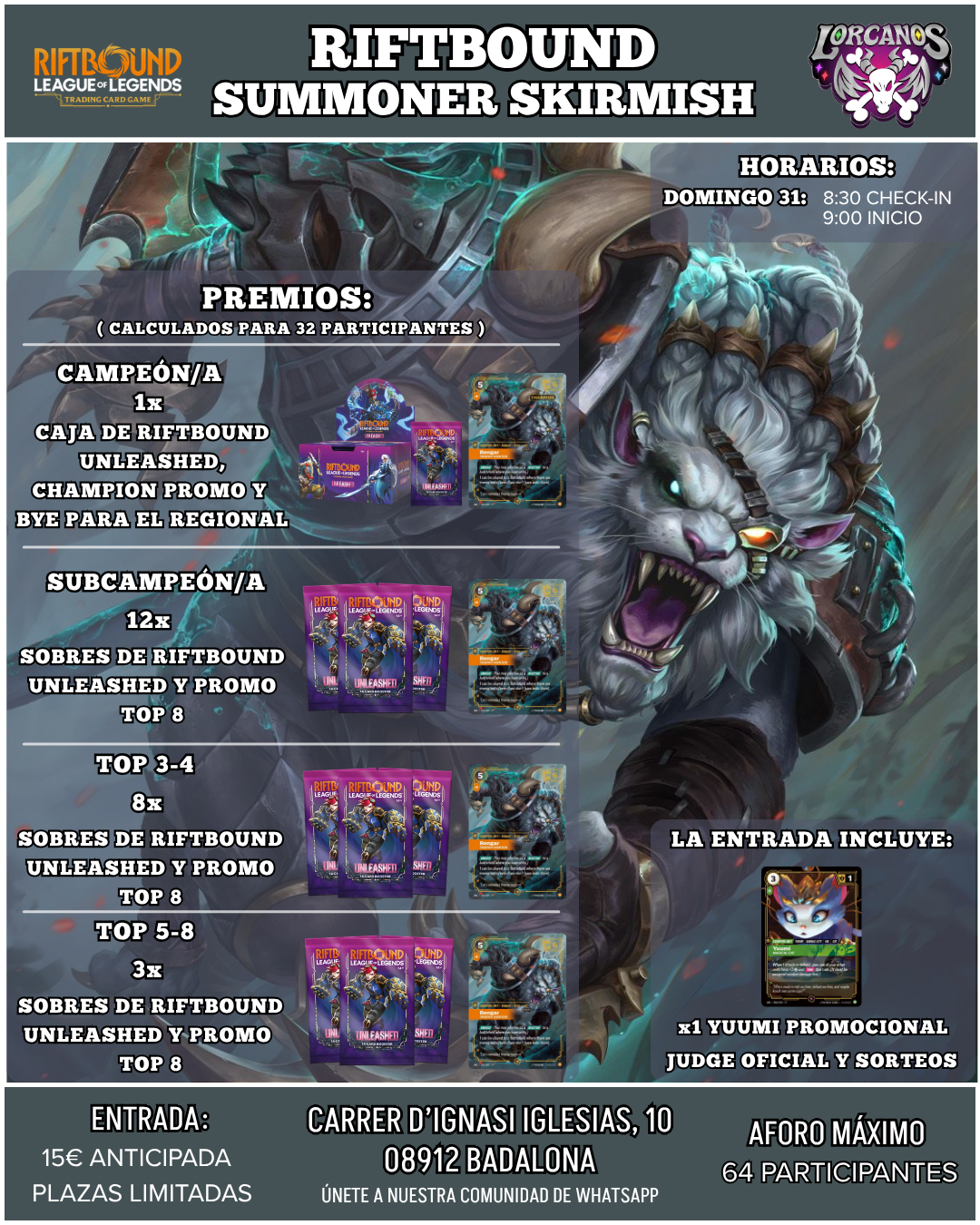RIFTBOUND: SUMMONER SKIRMISH 31 DE MAYO
