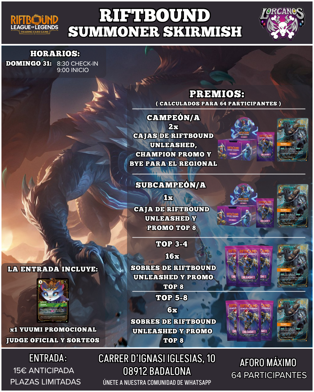 RIFTBOUND: SUMMONER SKIRMISH 31 DE MAYO