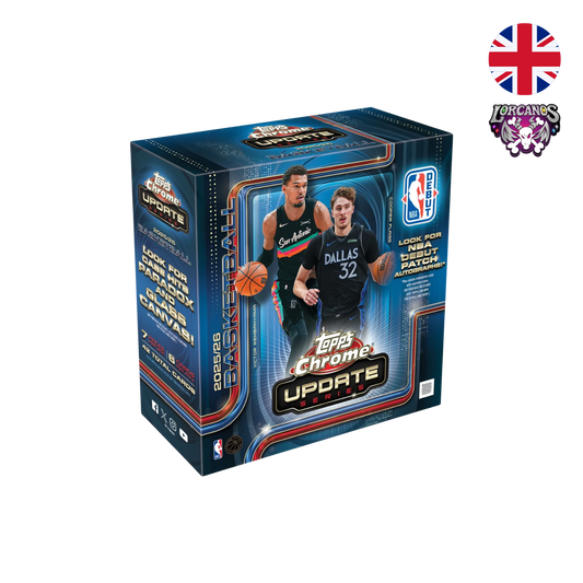2025-26 Topps Chrome® Updates Basketball – Mega Box