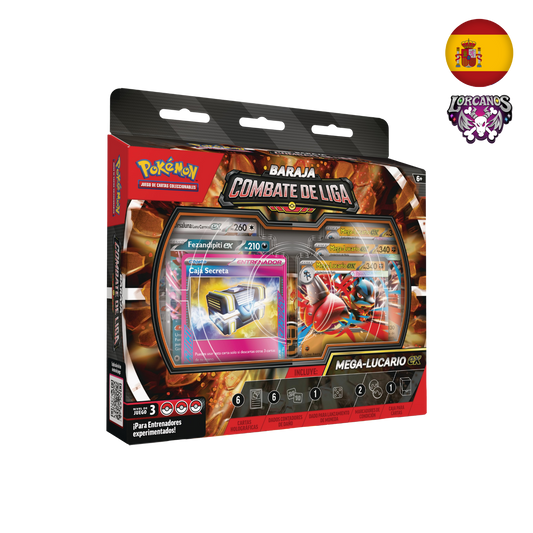 Pokémon TCG – Baraja Combate de Liga de Mega-Lucario ex – Español