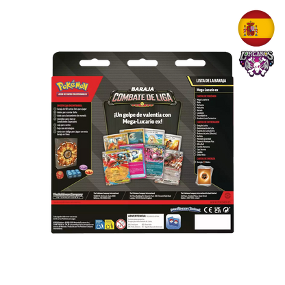 Pokémon TCG – Baraja Combate de Liga de Mega-Lucario ex – Español