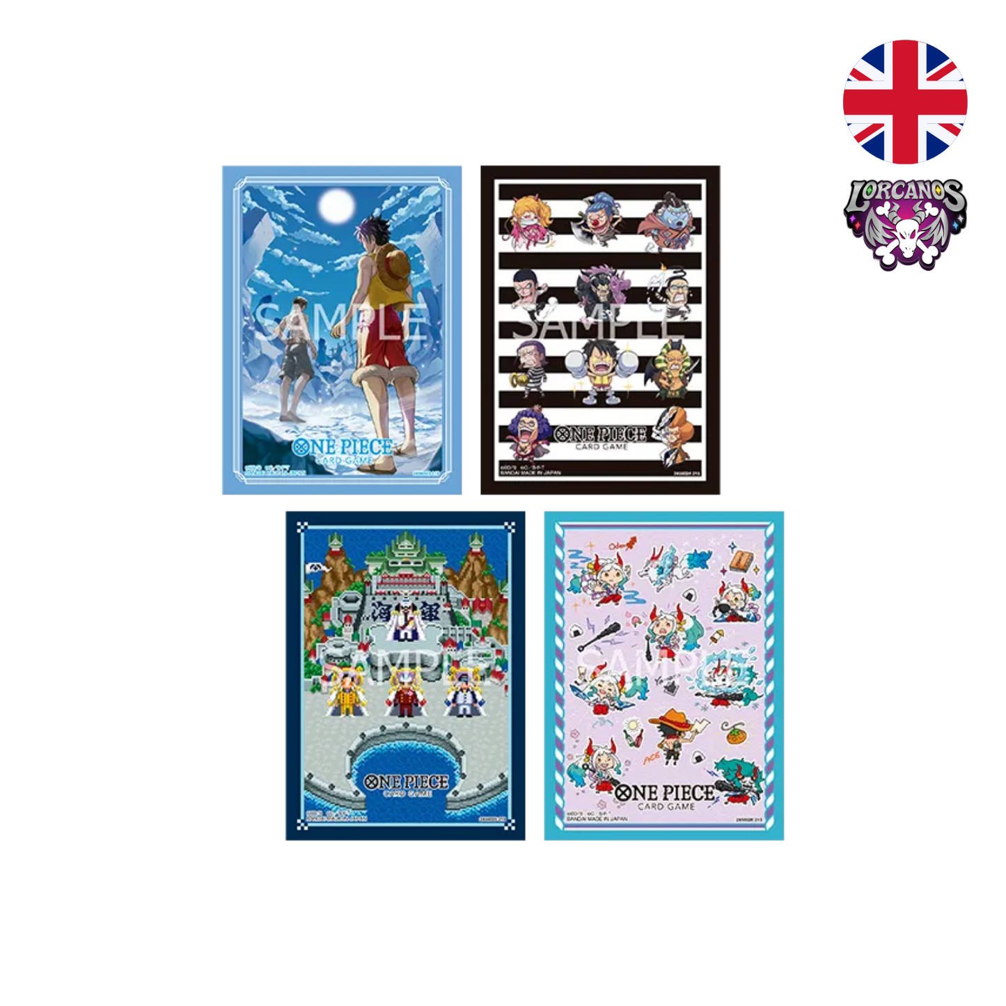 ONE PIECE CARD GAME – Fundas Oficiales Vol. 15