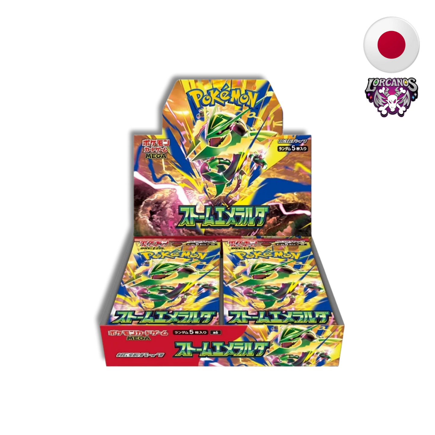 Pokémon TCG – Booster Box Storm Emerald M6 – Japonés