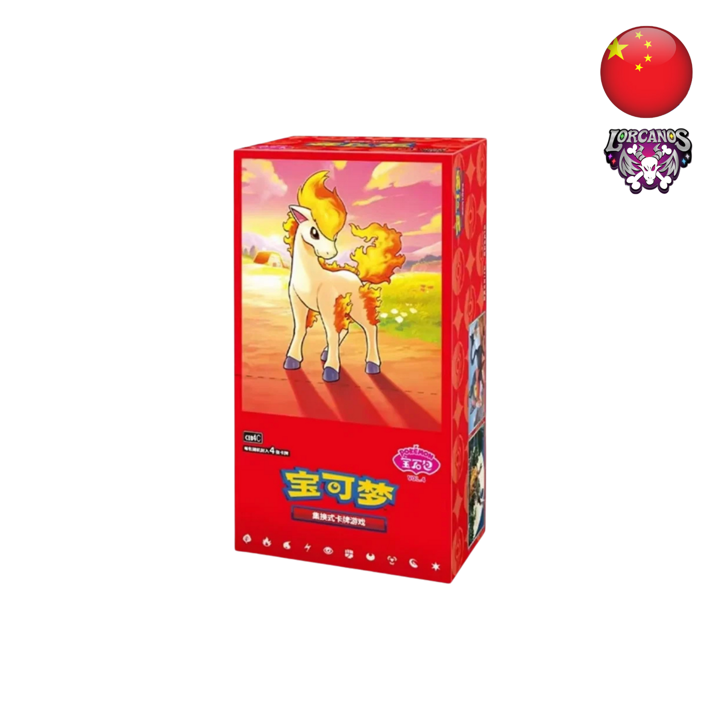 Pokémon TCG – Booster Box Gem Pack Vol. 4 – Chino