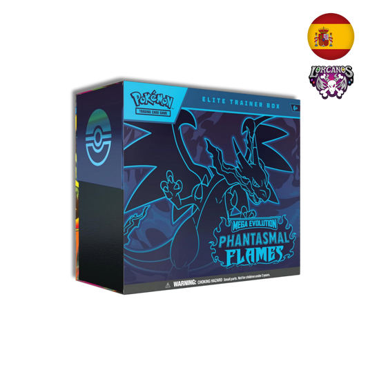 Pokemon ETB Fuegos Fantasmales Español