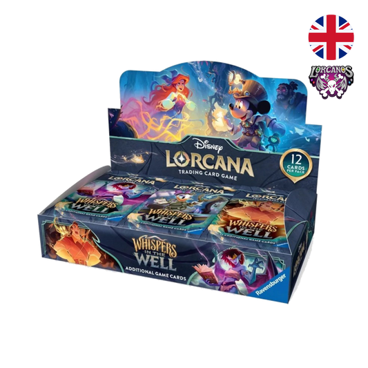 Lorcana Caja de sobres Whispers in the Well Inglés