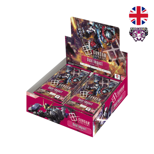 Caja sobres Gundam Dual Impact GD02 Inglés