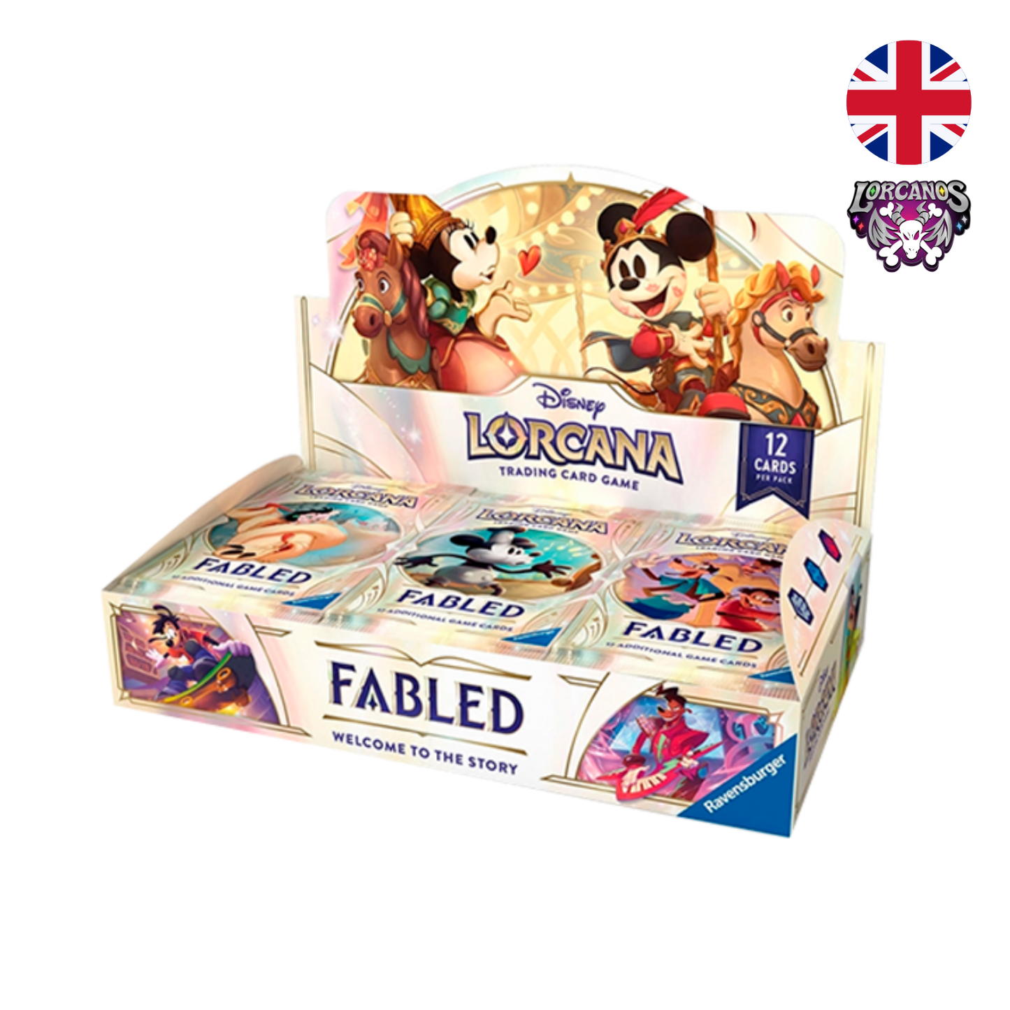 Lorcana Caja de Sobres Fabled Inglés