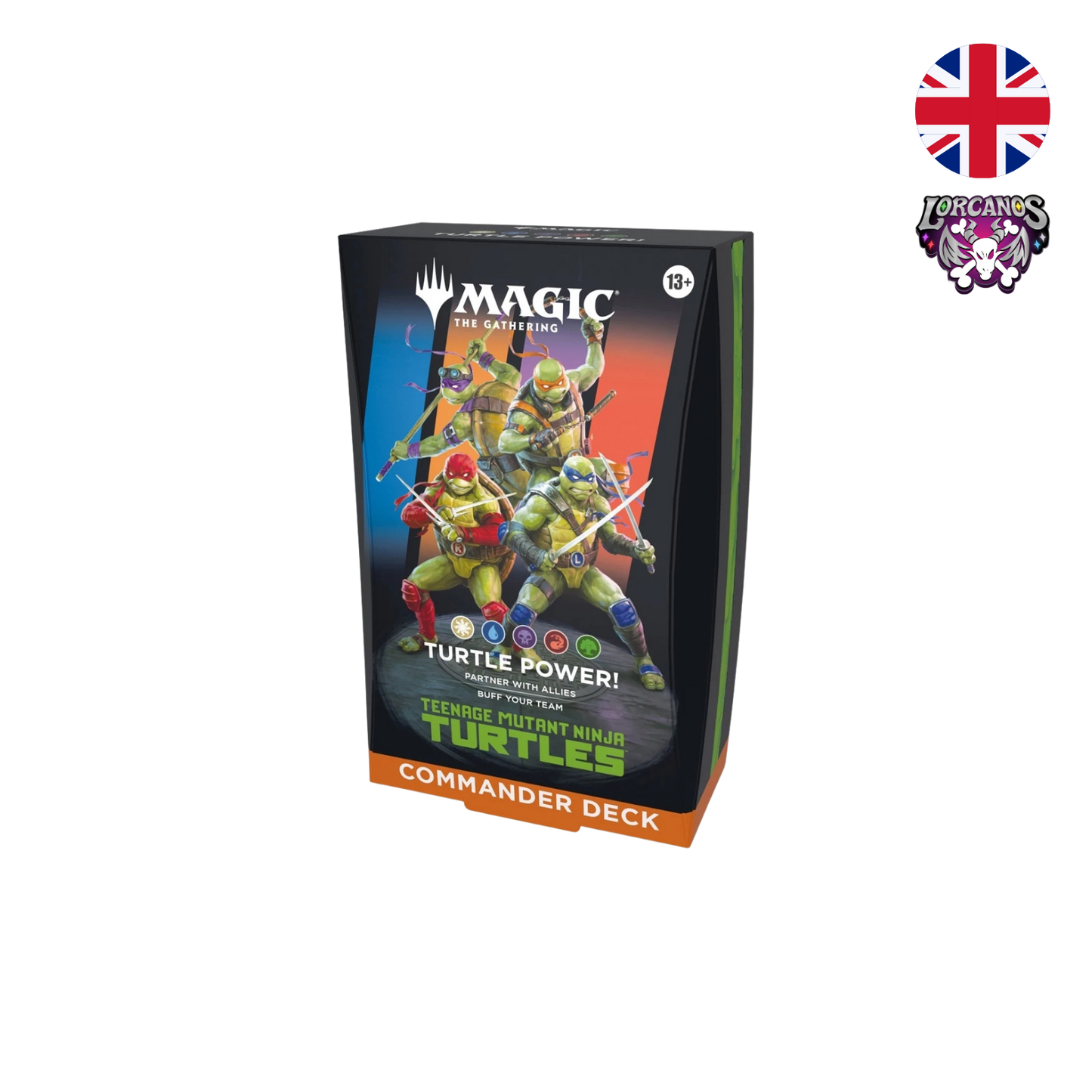 Teenage Mutant Ninja Turtles Commander Deck Inglés