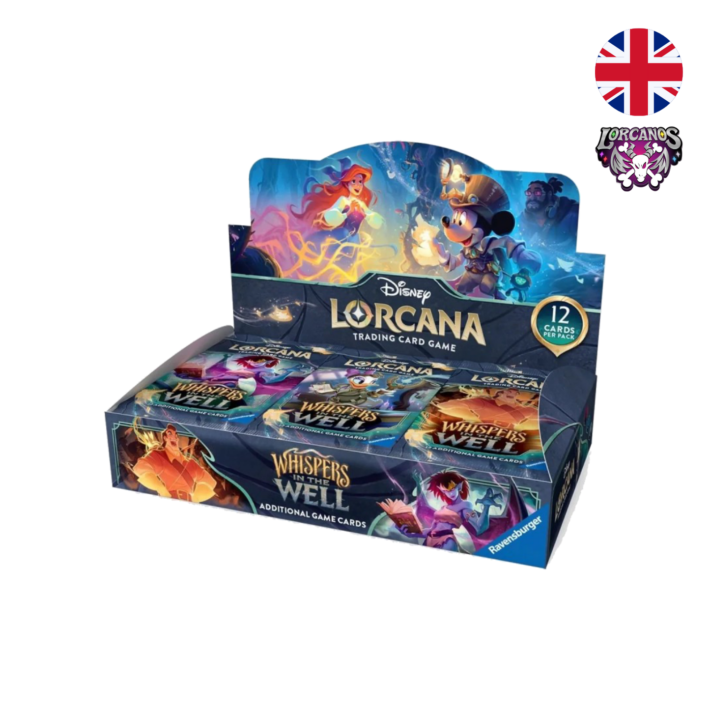 Lorcana Caja de sobres Whispers in the Well Inglés