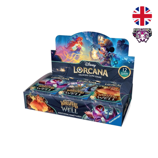 Lorcana Caja de sobres Whispers in the Well Inglés