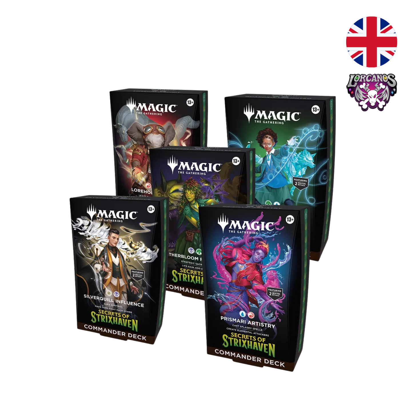 Secrets of Strixhaven Commander Deck Inglés