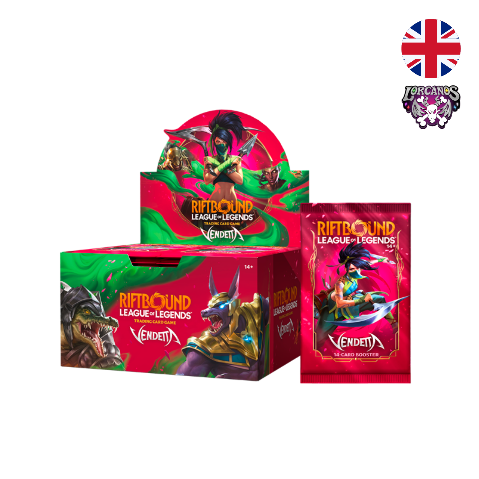 Riftbound: Vendetta Booster Box Inglés ( PREVENTA )