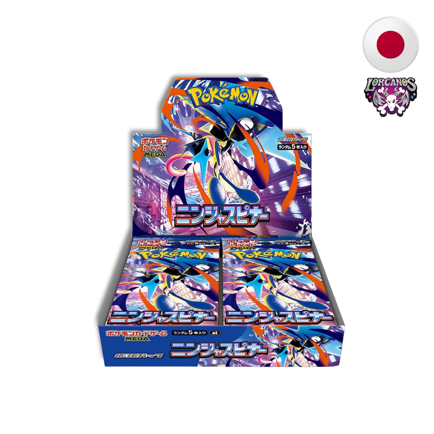 Pokémon TCG – Booster Box Ninja Spinner M4 – Japonés