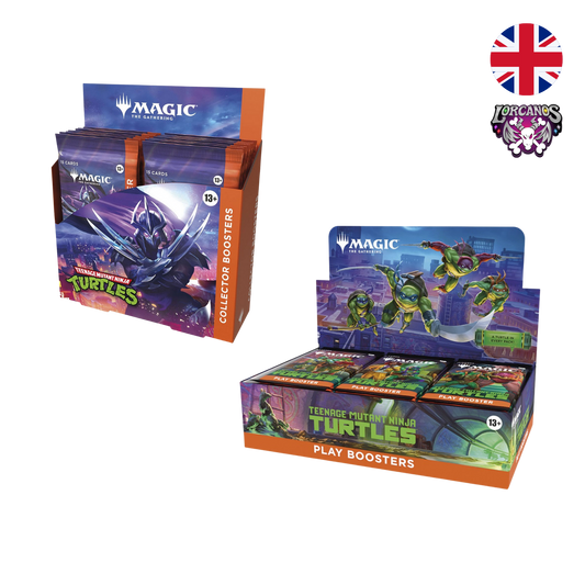 PACK Play Booster Box + Collector Booster Box Teenage Mutant Ninja Turtles Inglés