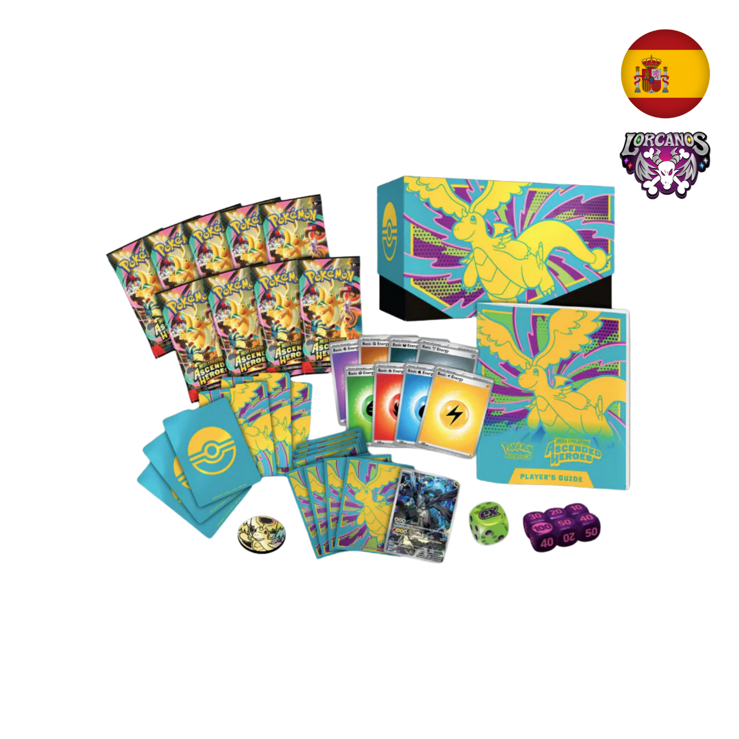 Pokemon ETB Héroes Ascendentes Español
