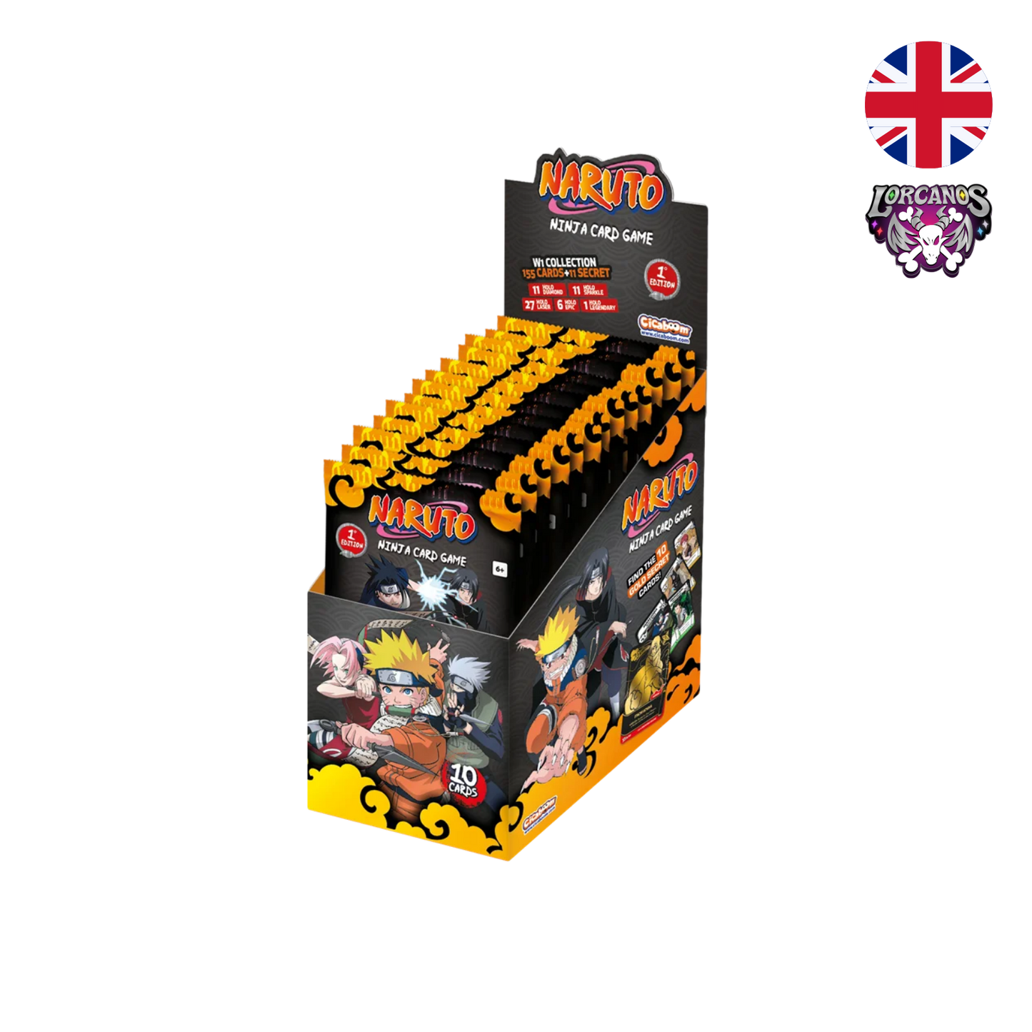 Naruto Mythos: Booster Box 2nd Edition Inglés ( Preventa )