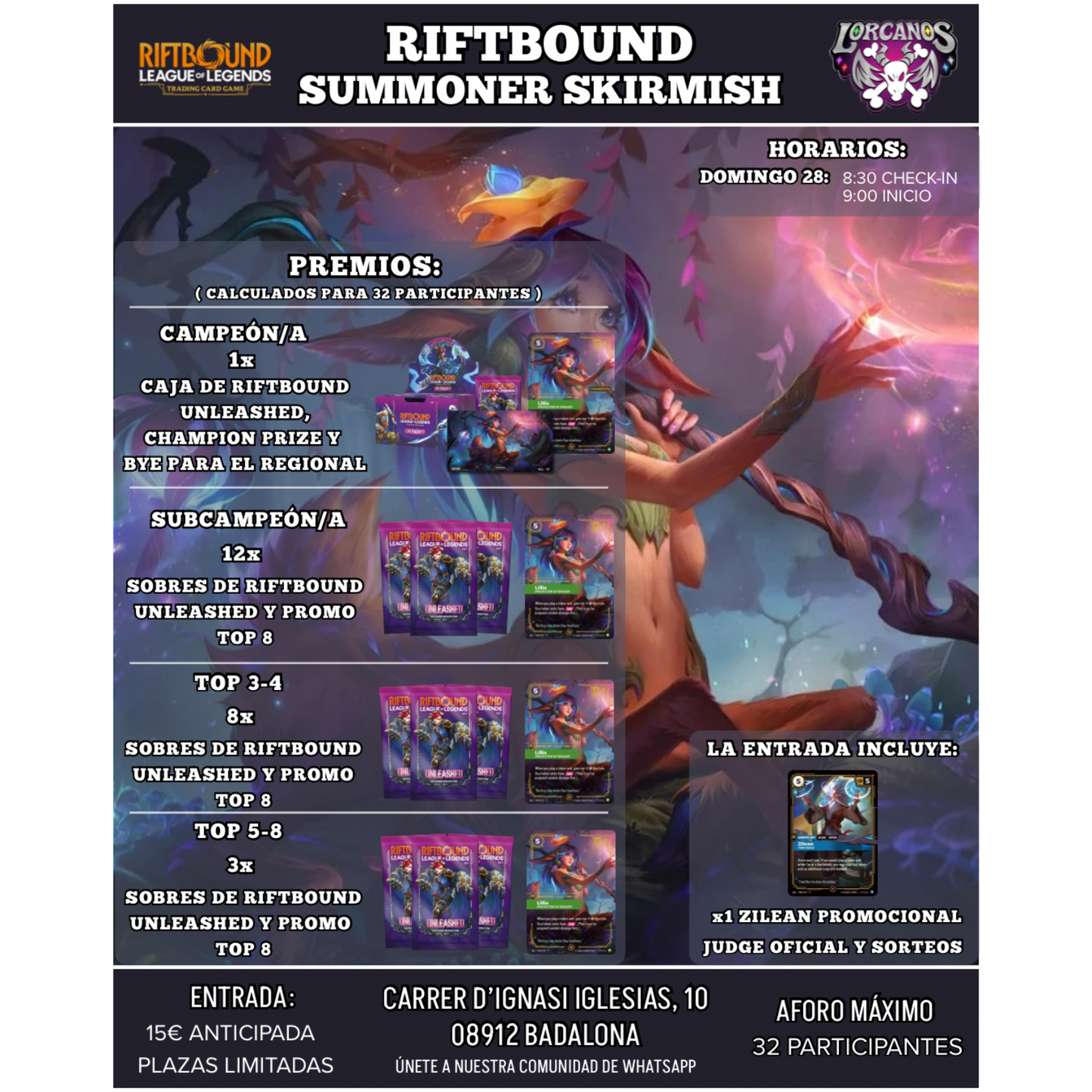 RIFTBOUND: SUMMONER SKIRMISH 28 DE JUNIO