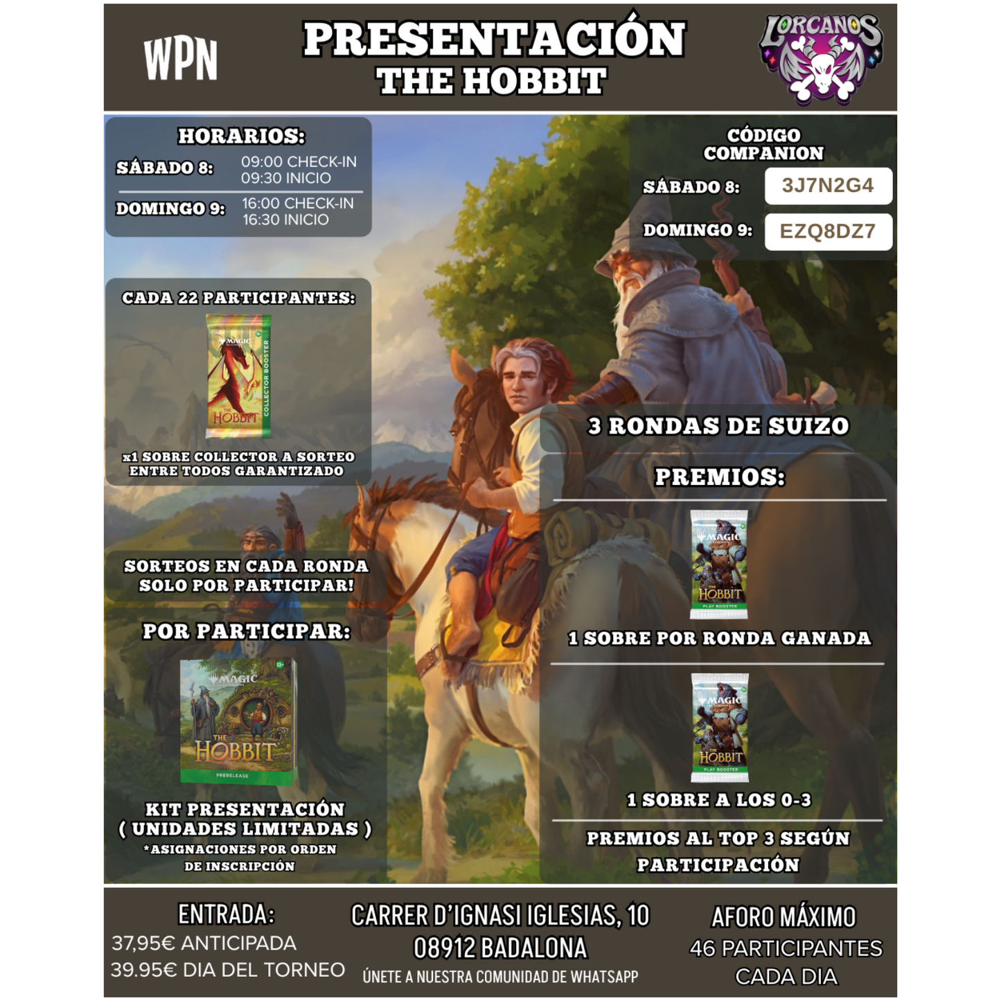 Magic The Gathering: Presentación The Hobbit  ( ENTRADA ANTICIPADA )